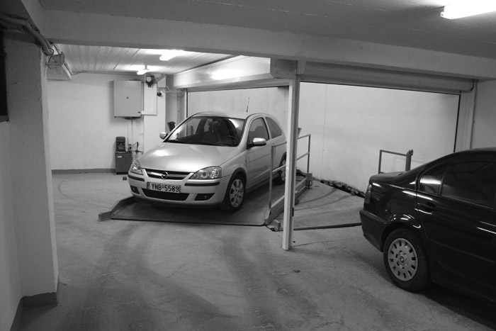 Πλαγιοκινούμενη θέση στάθμευσης ΒΙΟΜΑΝ SM