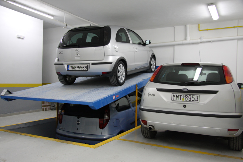 Συστήματα στάθμευσης για πολυκατοικίες