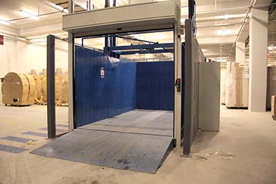 Εγκατάσταση βιομηχανικού αναβατόριου