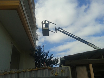 Εγκατάσταση εξωτερικού αναβατόριου ασανσερ