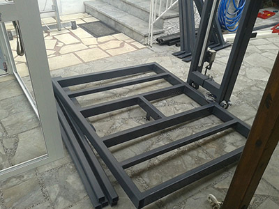 Εγκατάσταση εξωτερικού αναβατόριου ασανσερ