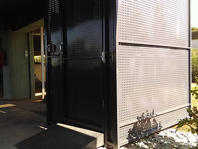 Εγκατάσταση εξωτερικού αναβατόριου ασανσερ