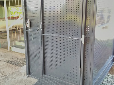 Εγκατάσταση εξωτερικού αναβατόριου ασανσερ