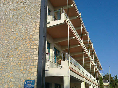 Εγκατάσταση εξωτερικού αναβατόριου ασανσερ