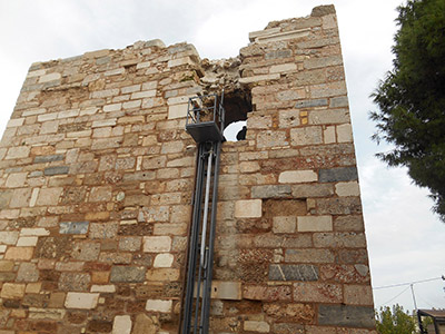 Εγκατάσταση εξωτερικού αναβατόριου ασανσερ