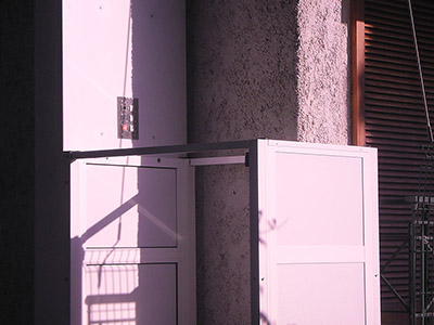 Εγκατάσταση εξωτερικού αναβατόριου ασανσερ