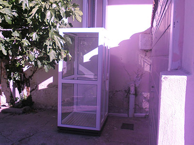 Εγκατάσταση εξωτερικού αναβατόριου ασανσερ