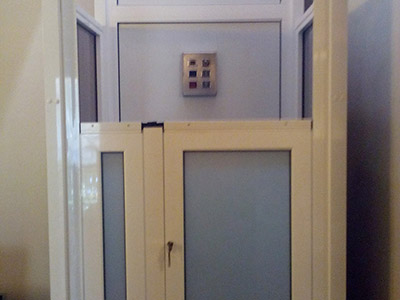 Εγκατάσταση εξωτερικού αναβατόριου ασανσερ