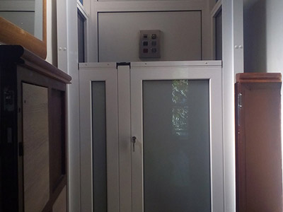 Εγκατάσταση εξωτερικού αναβατόριου ασανσερ