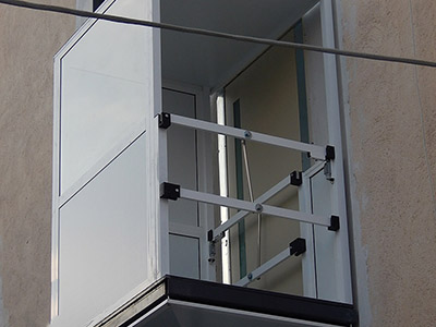 Εγκατάσταση εξωτερικού αναβατόριου ασανσερ