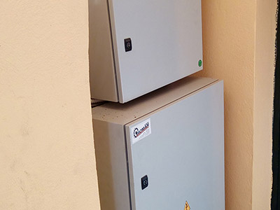 Εγκατάσταση εξωτερικού αναβατόριου ασανσερ