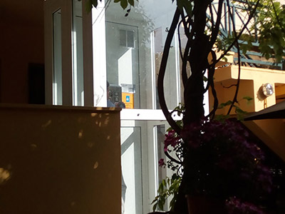 Εγκατάσταση εξωτερικού αναβατόριου ασανσερ