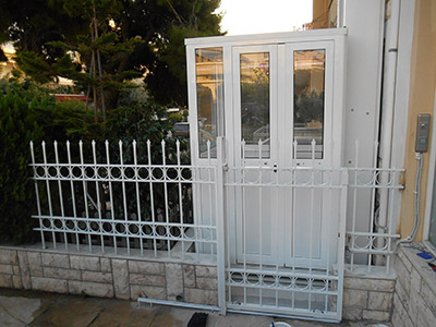 Εγκατάσταση εξωτερικού αναβατόριου ασανσερ