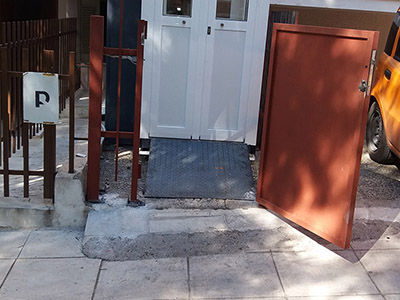 Εγκατάσταση εξωτερικού αναβατόριου ασανσερ