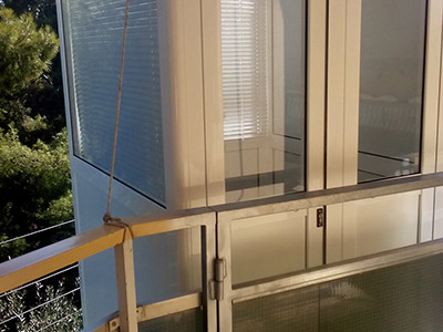 Εγκατάσταση εξωτερικού αναβατόριου ασανσερ