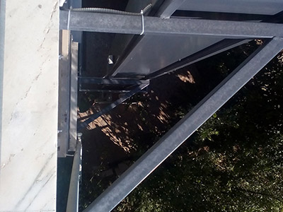 Εγκατάσταση εξωτερικού αναβατόριου ασανσερ