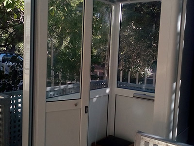 Εγκατάσταση εξωτερικού αναβατόριου ασανσερ