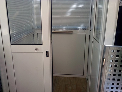 Εγκατάσταση εξωτερικού αναβατόριου ασανσερ