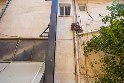 Εγκατάσταση εξωτερικού αναβατόριου ασανσερ