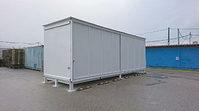 Οικίσκος αποθήκευσης επικίνδυνων τοξικών