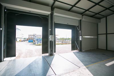 Εγκατάσταση βιομηχανικής ράμπας