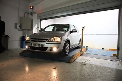 Εγκατάσταση συστήματος στάθμευσης parking