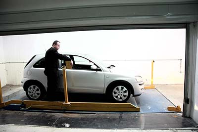 Εγκατάσταση συστήματος στάθμευσης parking