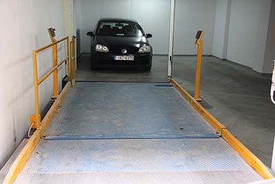 Εγκατάσταση συστήματος στάθμευσης parking