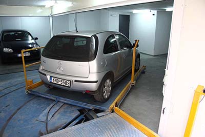Εγκατάσταση συστήματος στάθμευσης parking