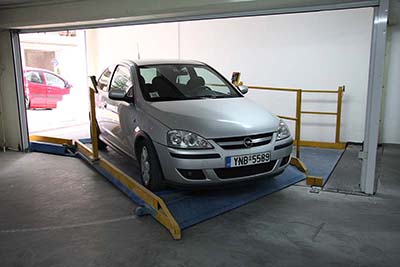Εγκατάσταση συστήματος στάθμευσης parking