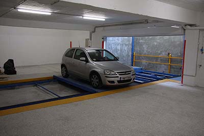 Εγκατάσταση συστήματος στάθμευσης parking