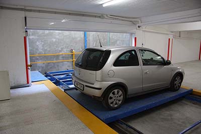 Εγκατάσταση συστήματος στάθμευσης parking