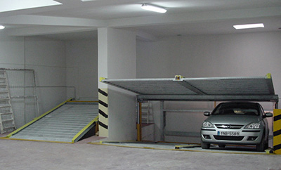 Εγκατάσταση συστήματος στάθμευσης parking