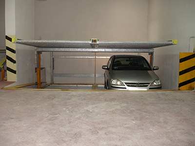 Εγκατάσταση συστήματος στάθμευσης parking