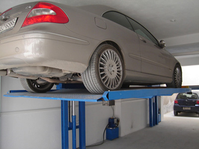 Εγκατάσταση συστήματος στάθμευσης parking