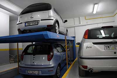 Εγκατάσταση συστήματος στάθμευσης parking