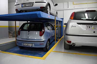 Εγκατάσταση συστήματος στάθμευσης parking