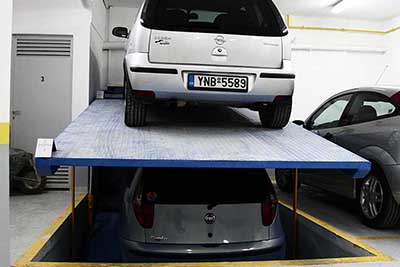 Εγκατάσταση συστήματος στάθμευσης parking