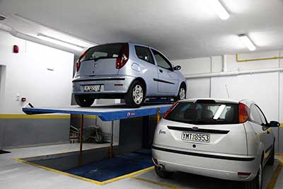 Εγκατάσταση συστήματος στάθμευσης parking