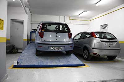Εγκατάσταση συστήματος στάθμευσης parking