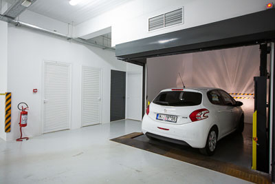 Parking system installation