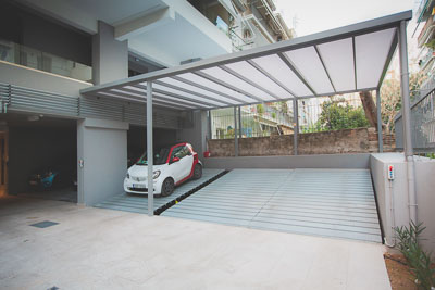 Σύστημα στάθμευσης για αυτοκίνητα