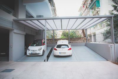 Σύστημα στάθμευσης για αυτοκίνητα