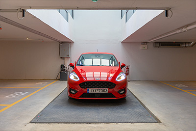 Σύστημα στάθμευσης για αυτοκίνητα