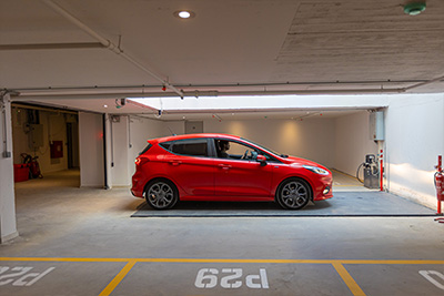 Σύστημα στάθμευσης οικίας για αυτοκίνητα