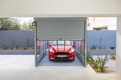 Σύστημα στάθμευσης Πολυκατοικίας για αυτοκίνητα