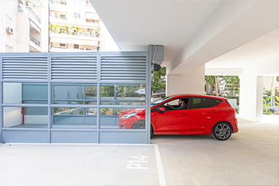 Εγκατάσταση συστήματος στάθμευσης parking